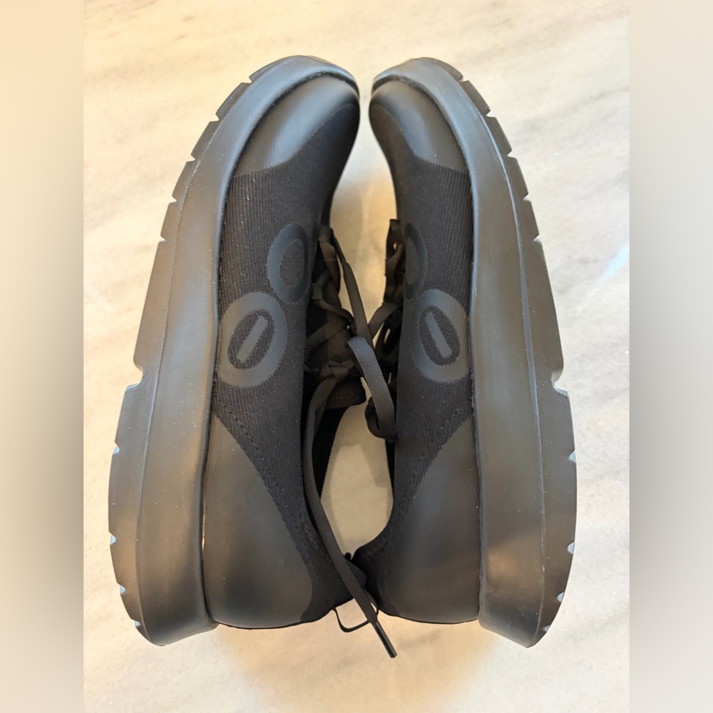 OOFOS Oomg men’s Recovery sneakers in black size 11 - Picture 9 of 11